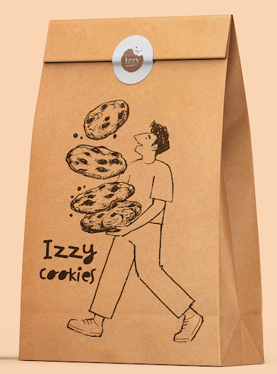 Box of 12 Izzy Cookies